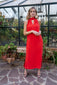 Vestido Azalea Rojo