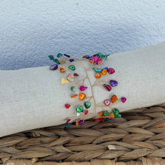 Brazalete Alambre Multicolor - Clouté