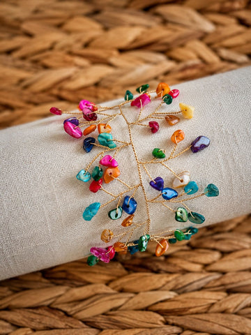 Brazalete Alambre Multicolor - Clouté
