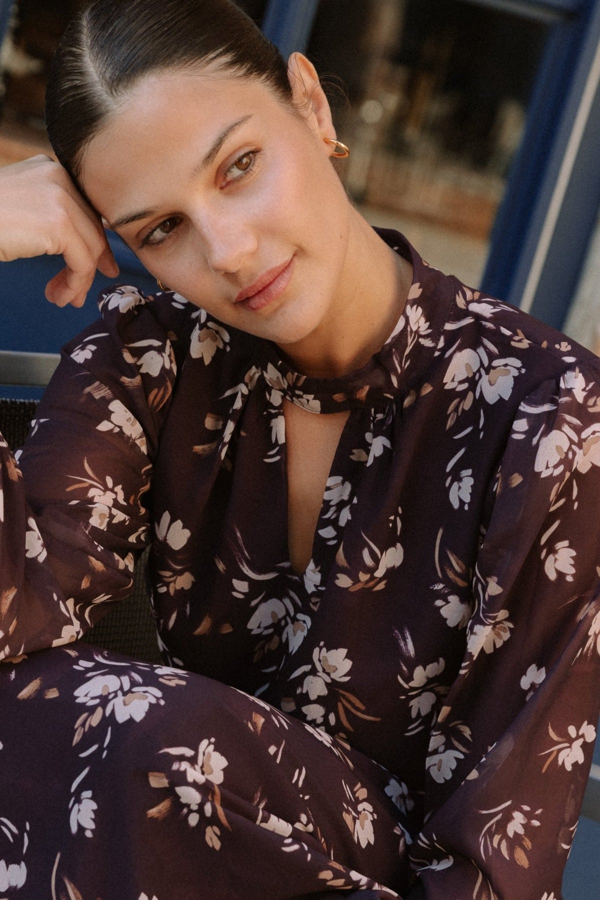 Camisa Julieta Berenjena - Clouté