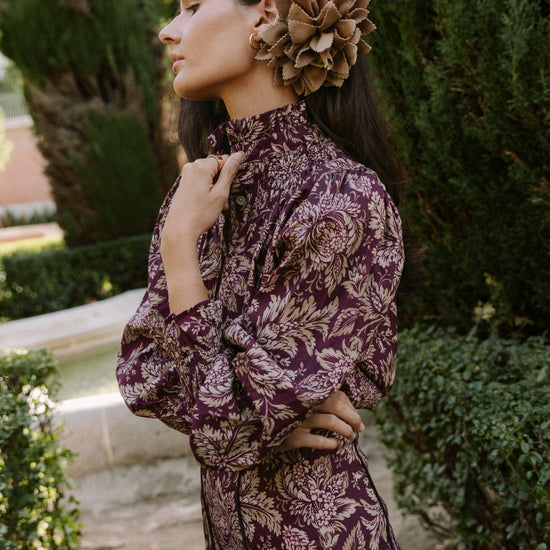 Camisa Pérgola Berenjena - Clouté