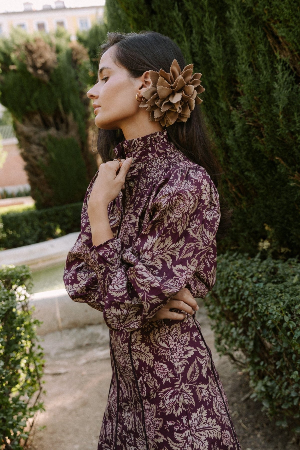 Camisa Pérgola Berenjena - Clouté