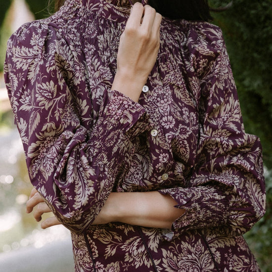 Camisa Pérgola Berenjena - Clouté