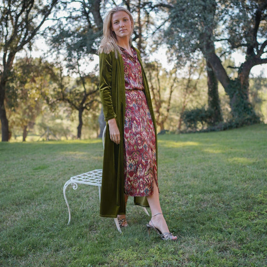 Kimono Terciopelo Lima - Clouté