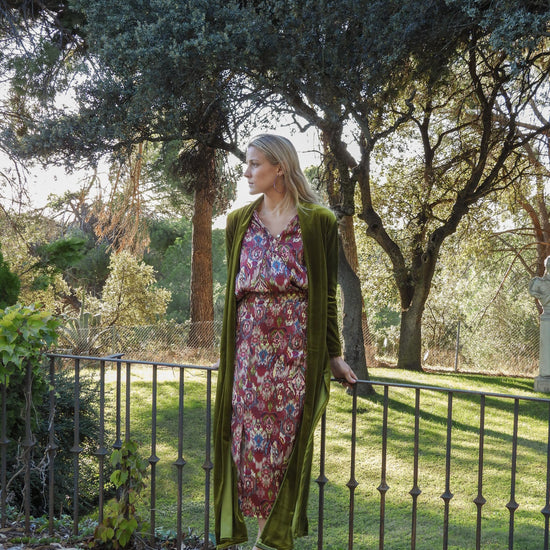 Kimono Terciopelo Lima - Clouté