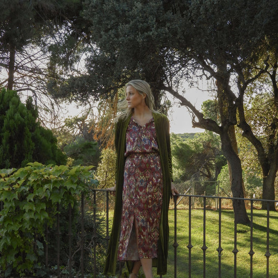 Kimono Terciopelo Lima - Clouté