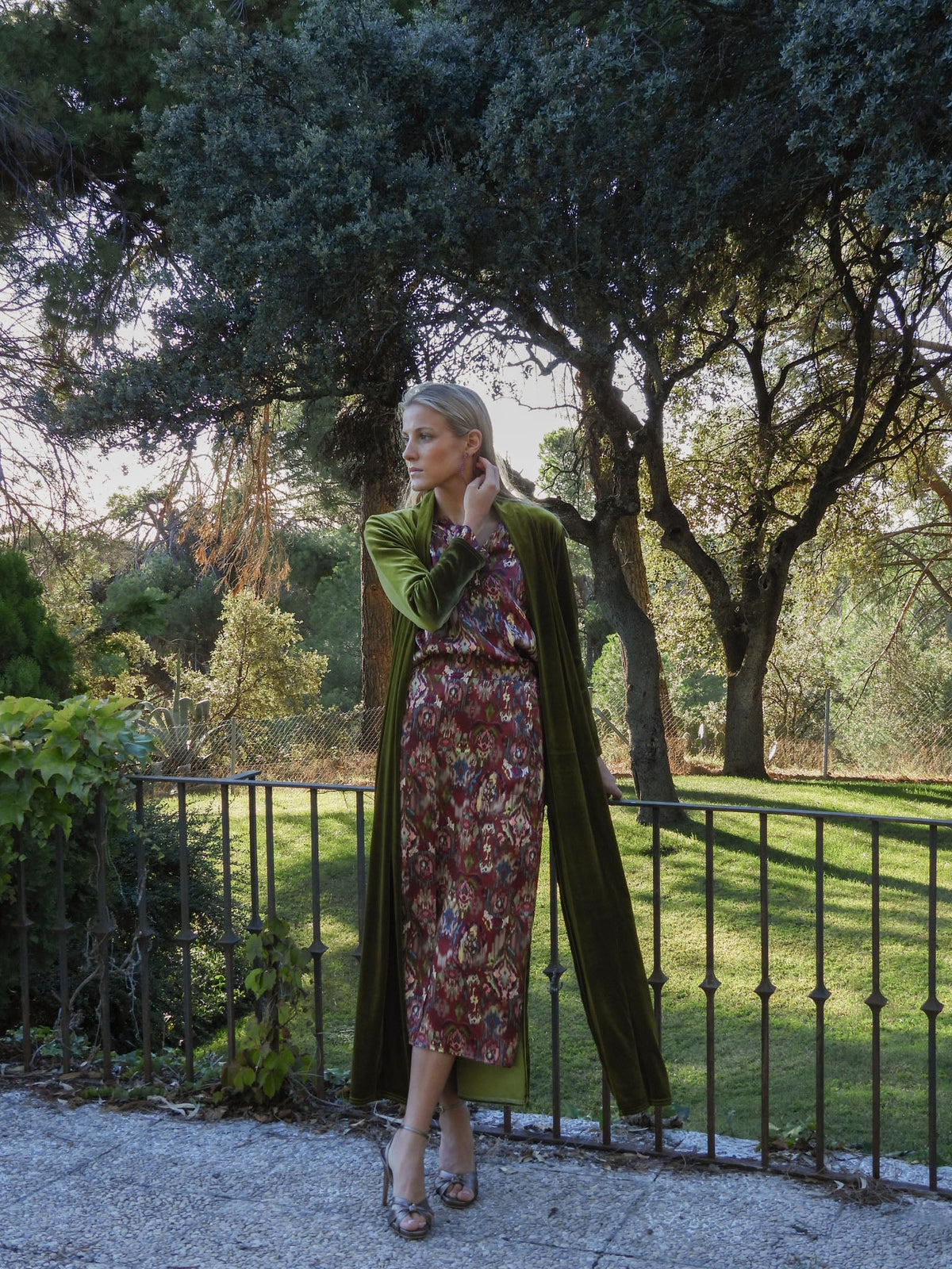 Kimono Terciopelo Lima - Clouté