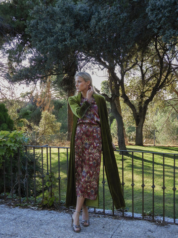 Kimono Terciopelo Lima - Clouté