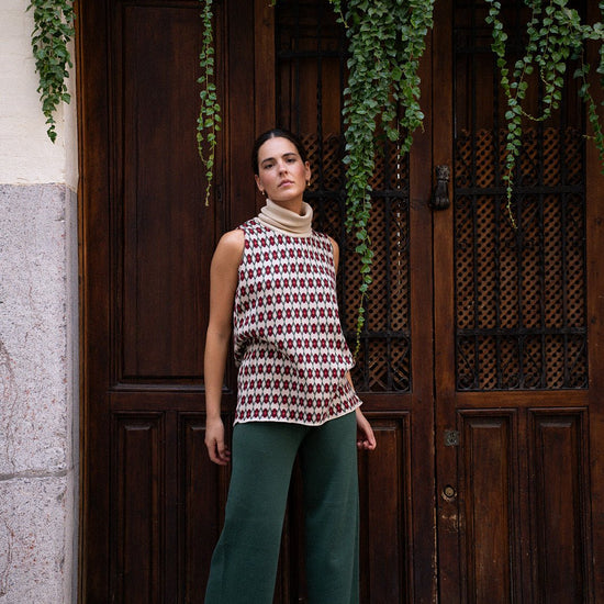 Pantalón Patios Verde - Clouté