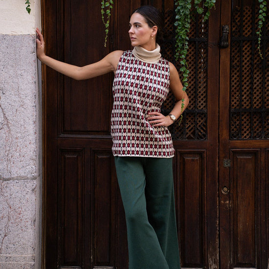 Pantalón Patios Verde - Clouté