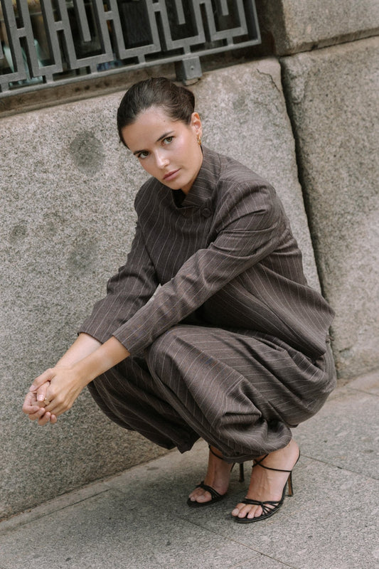 Pantalón Vínculo Chocolate - Clouté
