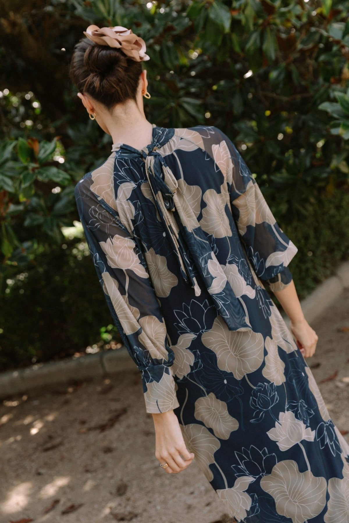 Vestido Arbusto Azul - Clouté