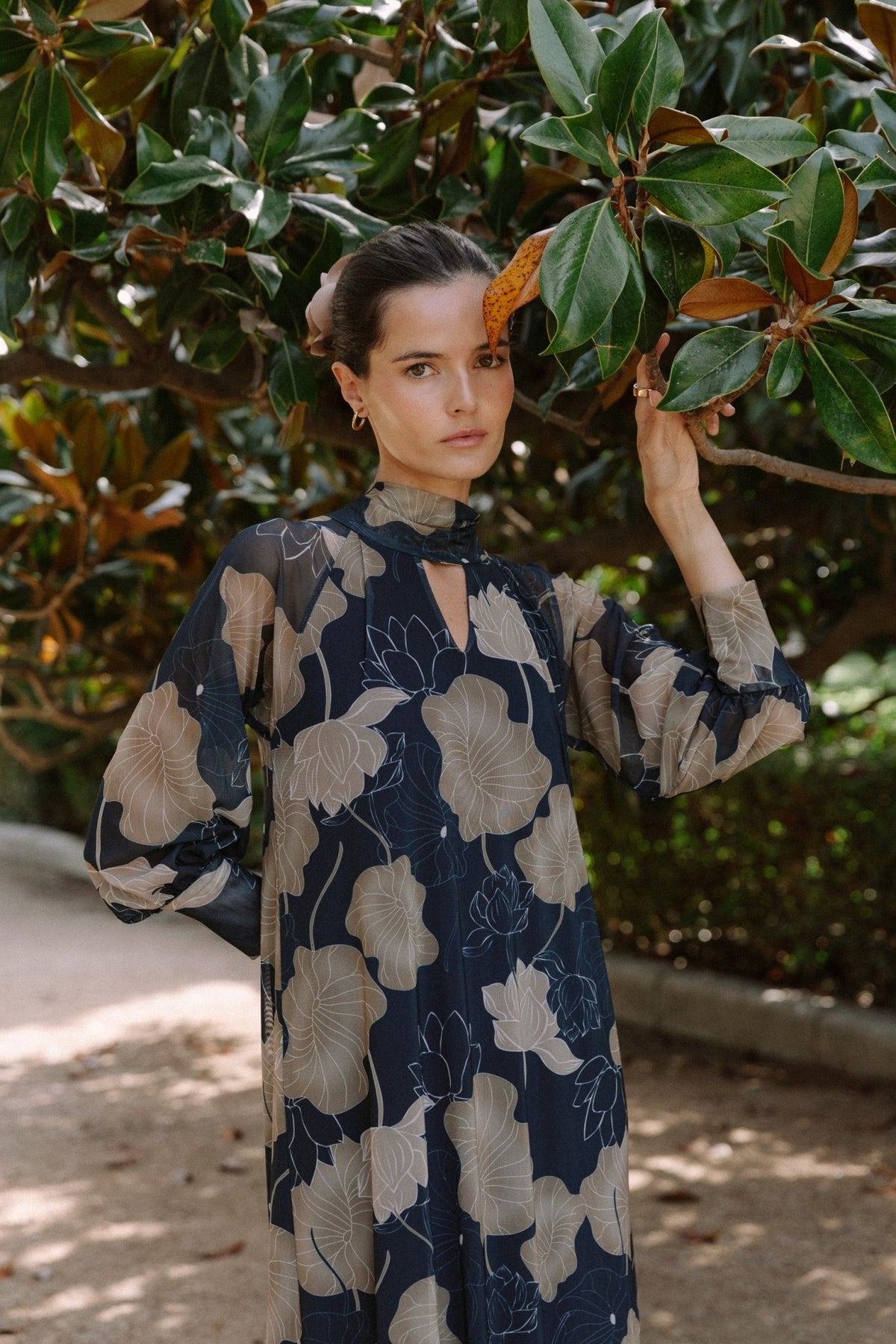 Vestido Arbusto Azul - Clouté