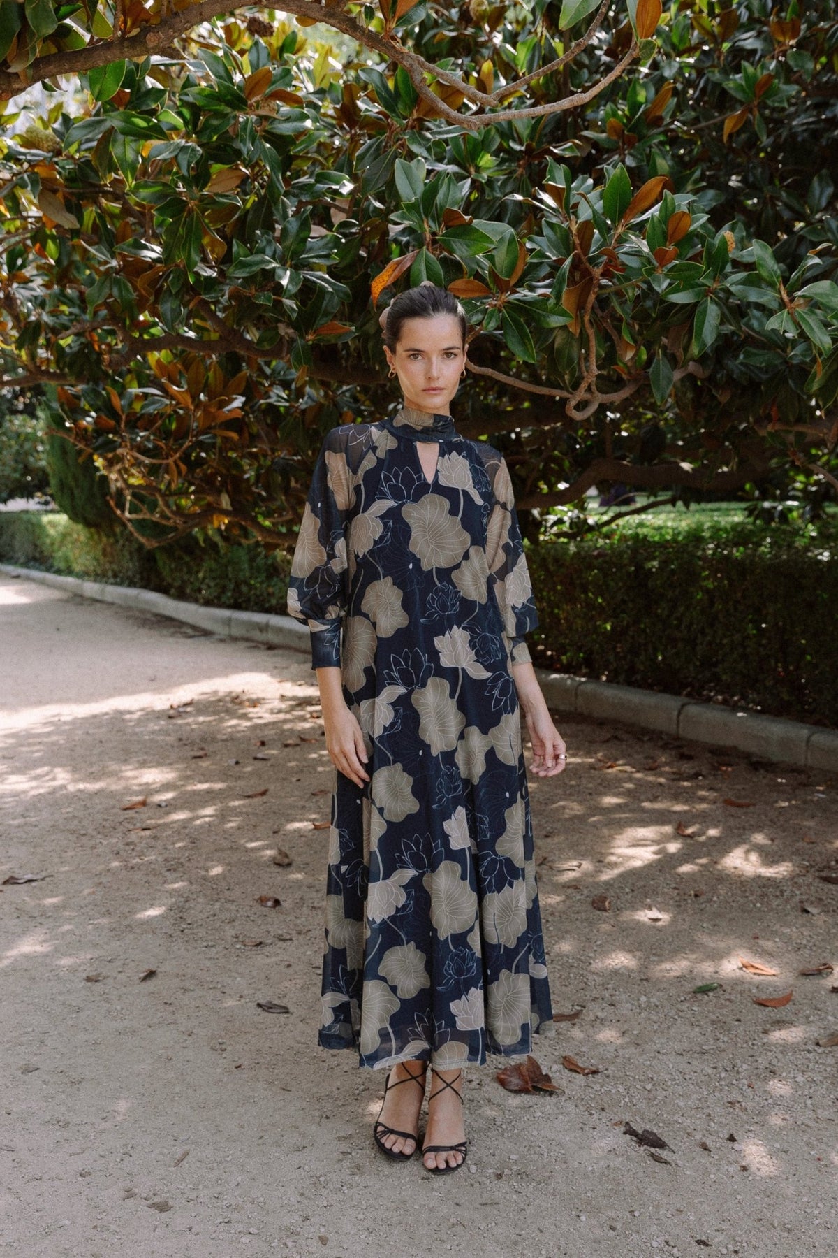 Vestido Arbusto Azul - Clouté