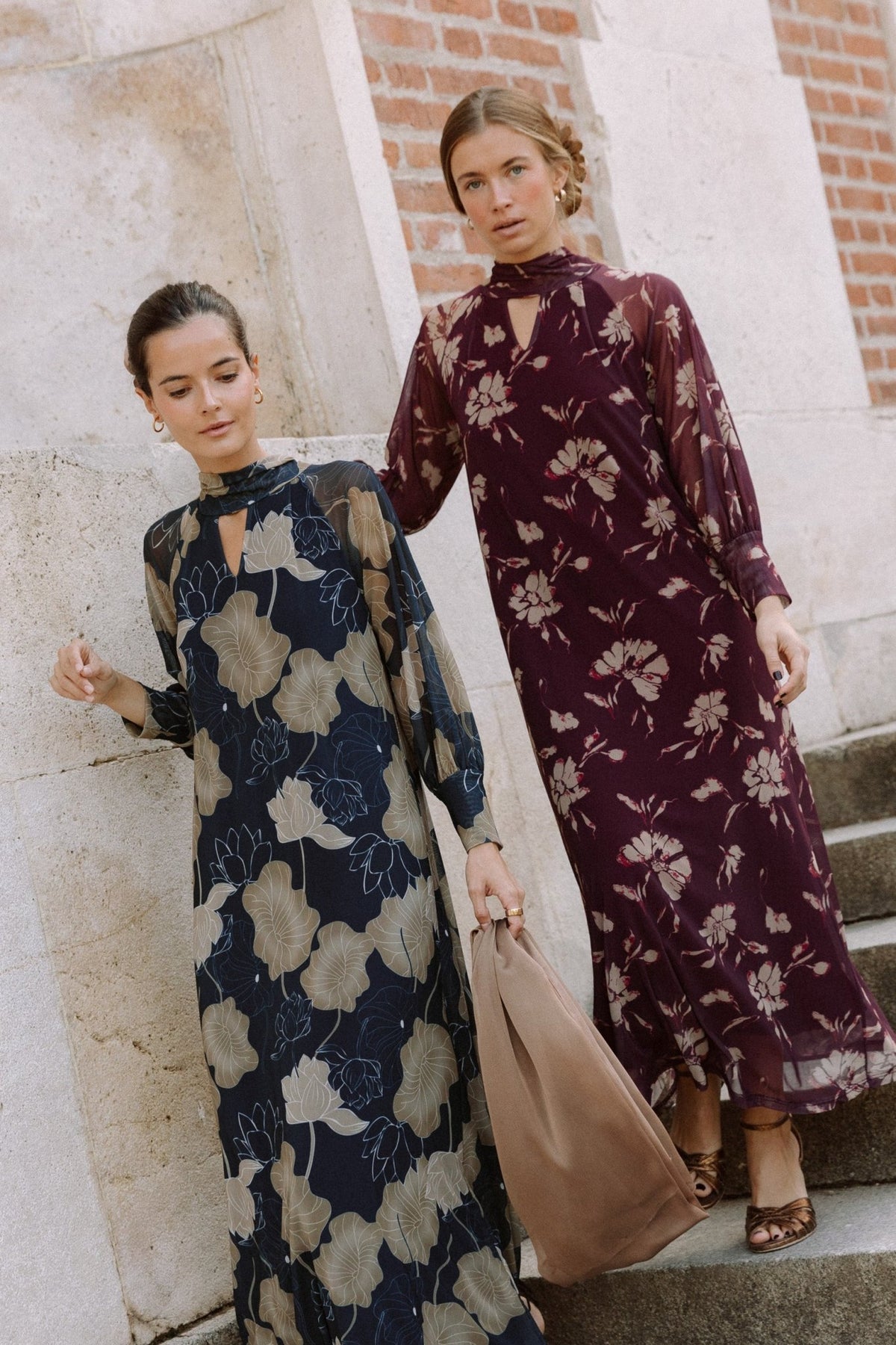 Vestido Arbusto Guinda - Clouté