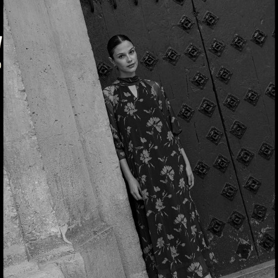 Vestido Arbusto Guinda - Clouté