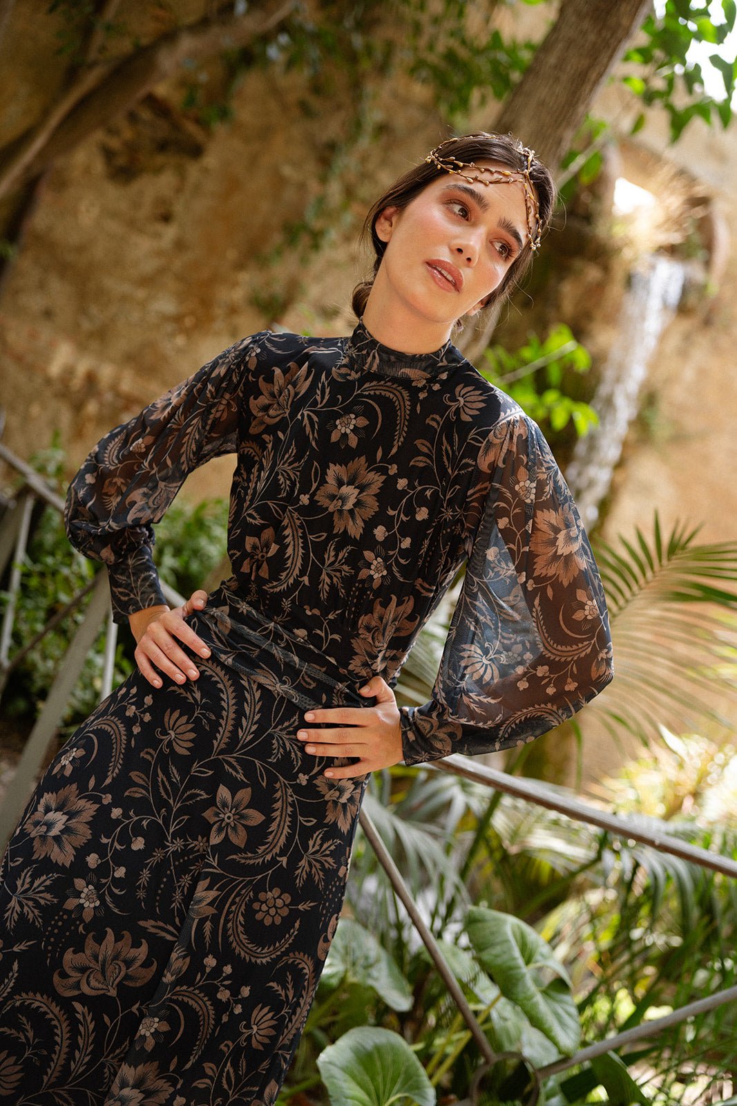 Vestido Azulejo Azul - Clouté