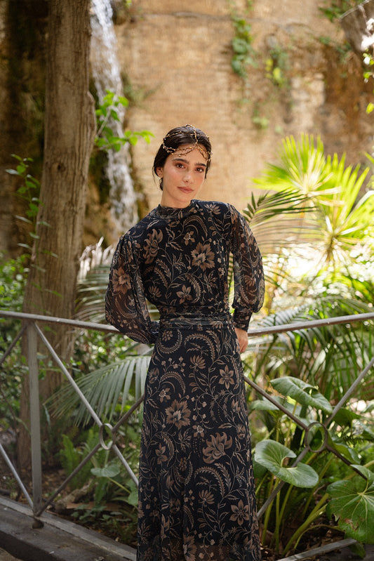 Vestido Azulejo Azul - Clouté