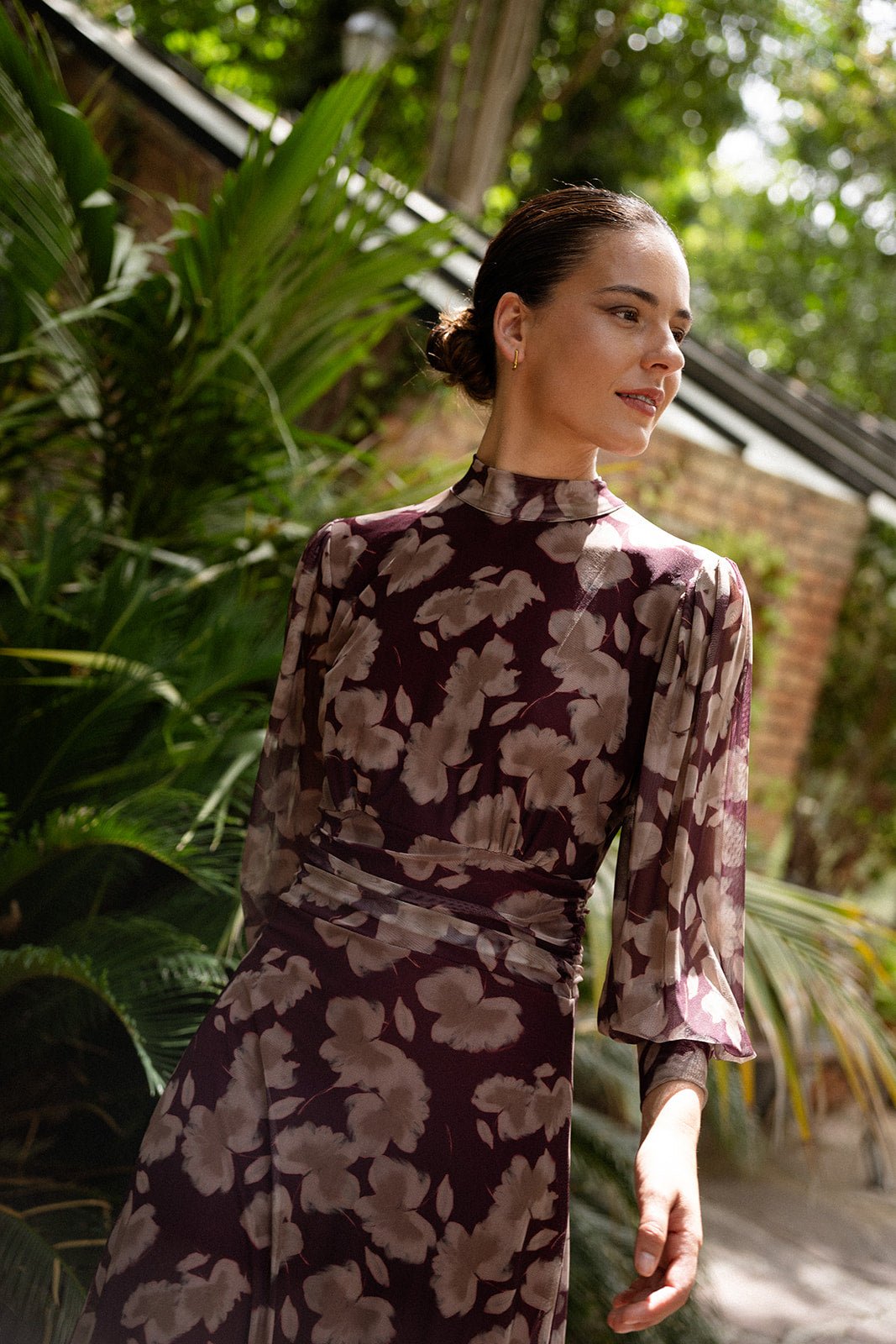 Vestido Azulejo Berenjena - Clouté