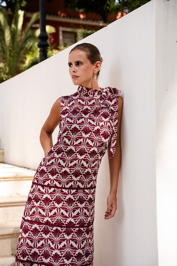 Vestido Balcón Buganvilla - Clouté