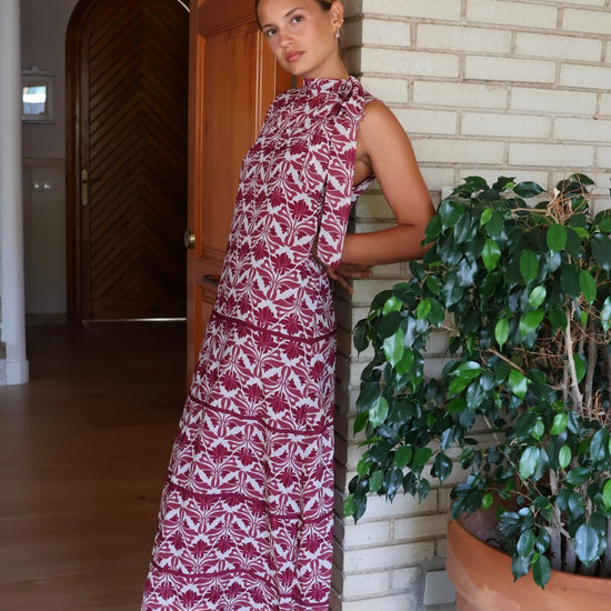 Vestido Balcón Buganvilla - Clouté