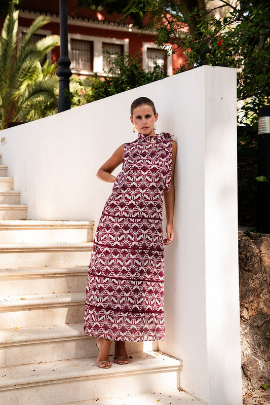 Vestido Balcón Buganvilla - Clouté