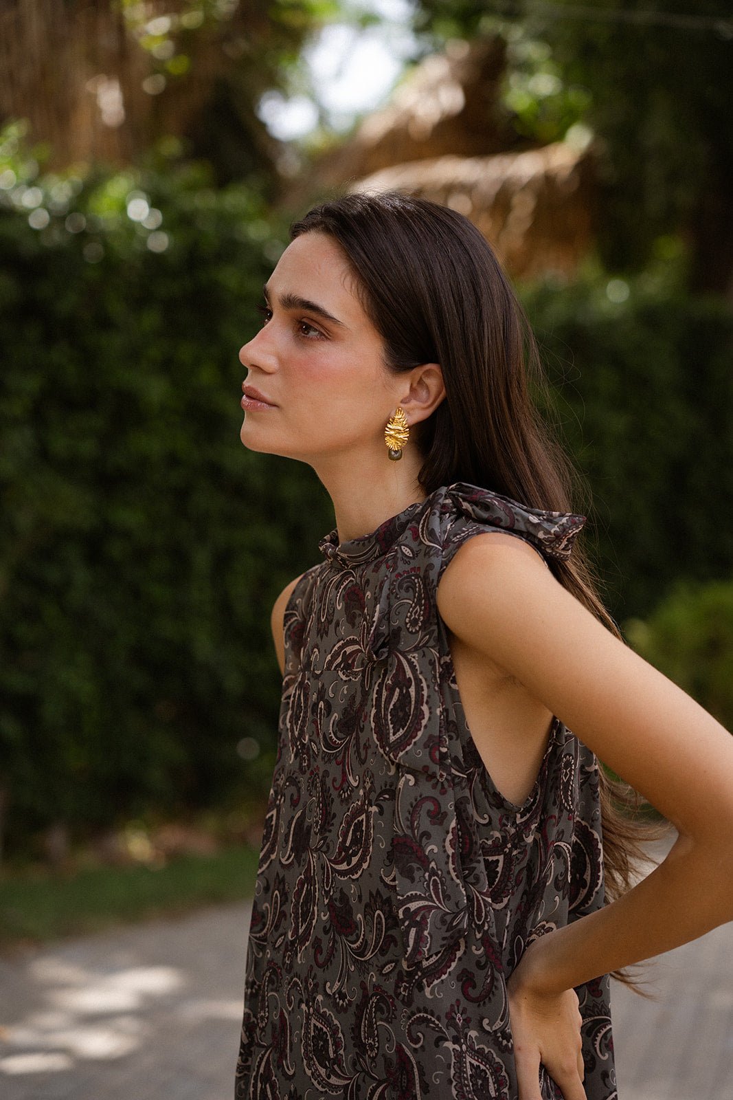 Vestido Balcón Verde - Clouté