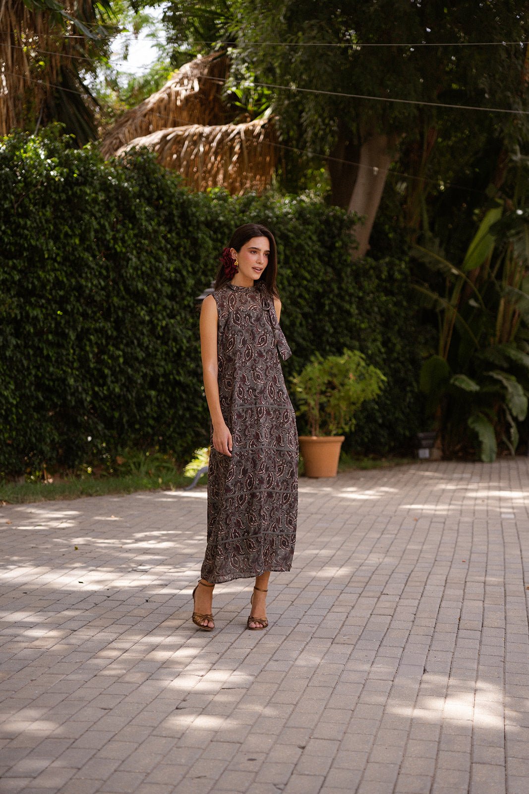 Vestido Balcón Verde - Clouté