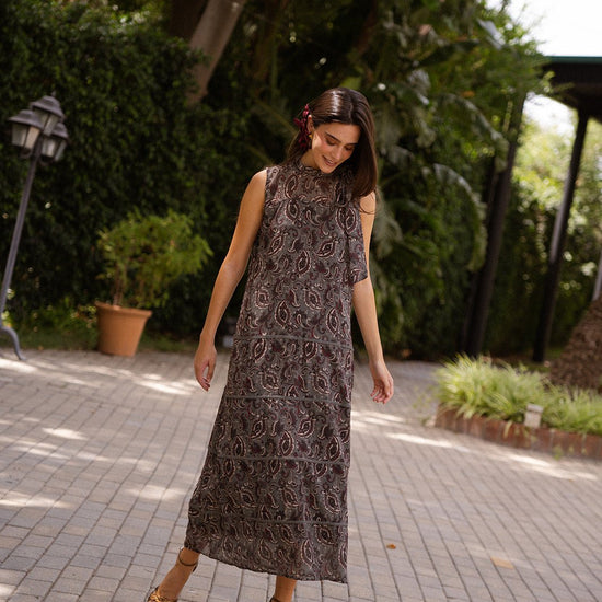 Vestido Balcón Verde - Clouté