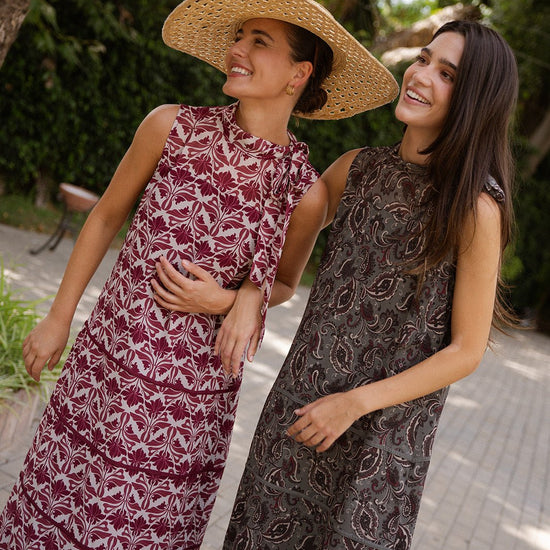 Vestido Balcón Verde - Clouté