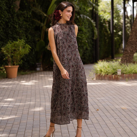 Vestido Balcón Verde - Clouté