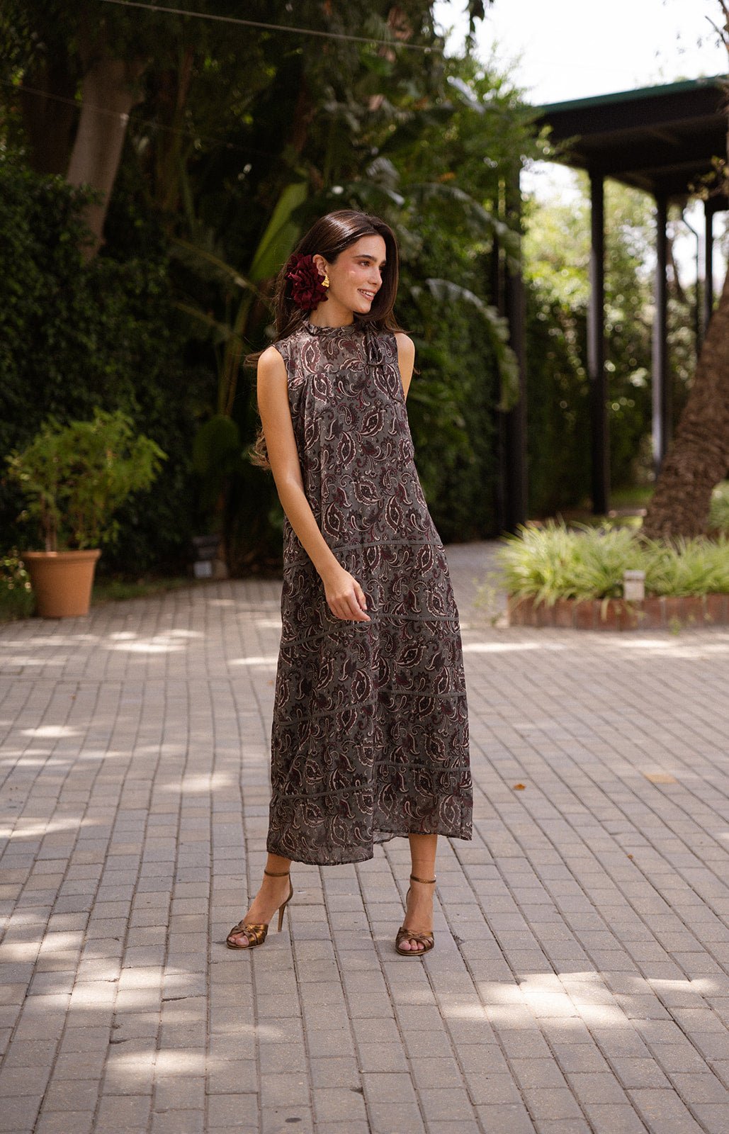 Vestido Balcón Verde - Clouté