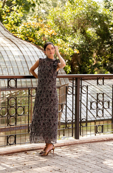 Vestido Balcón Verde - Clouté