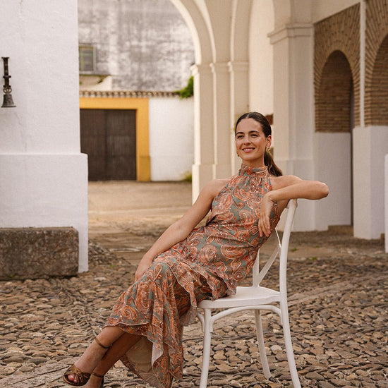 Vestido Calma Verde - Clouté