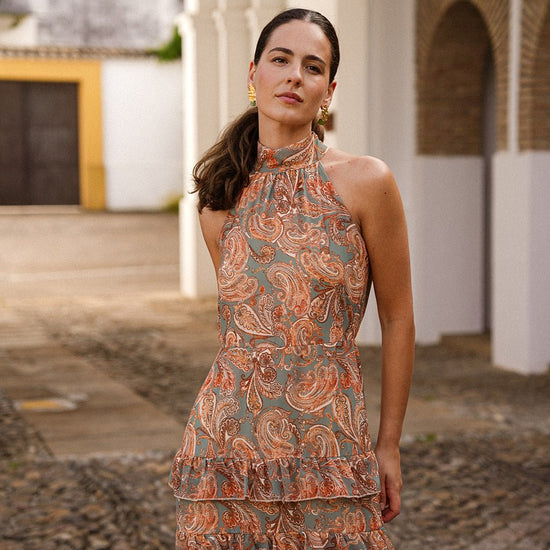 Vestido Calma Verde - Clouté