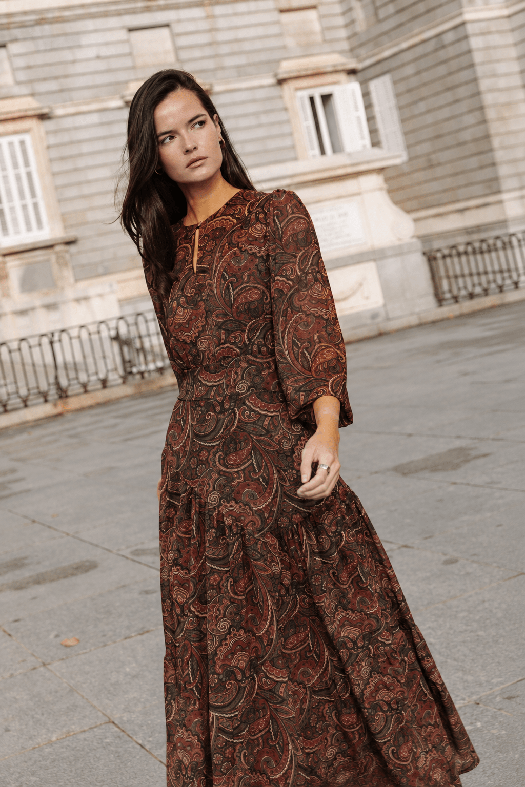 Vestido Patio - Clouté