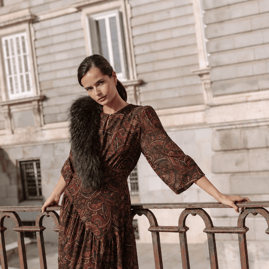 Vestido Patio - Clouté