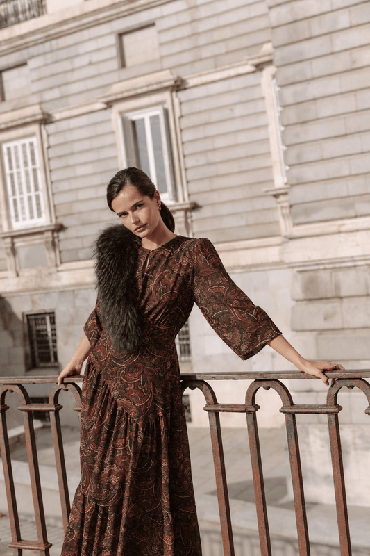 Vestido Patio - Clouté