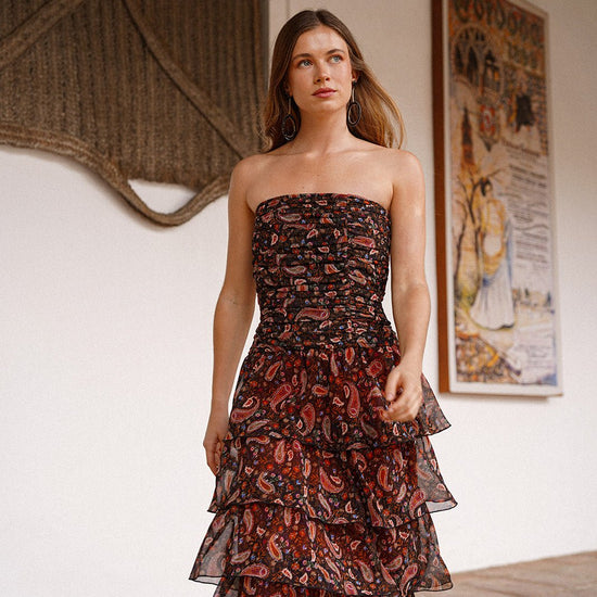 Vestido Zafra - Clouté