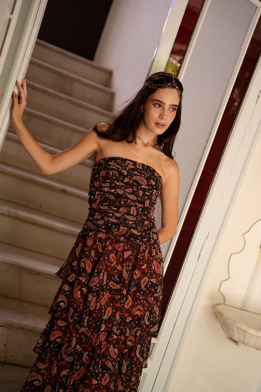 Vestido Zafra - Clouté