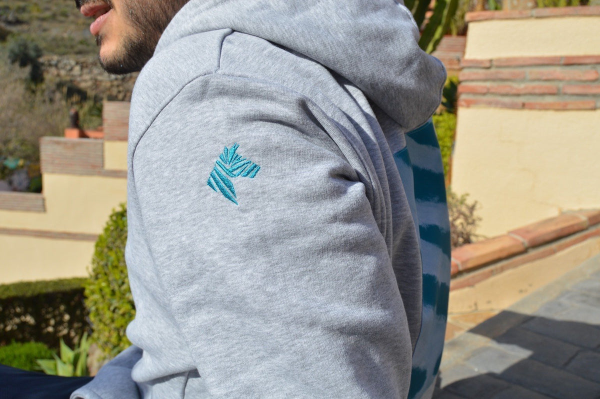 Sudadera con capucha Clouté gris - Clouté