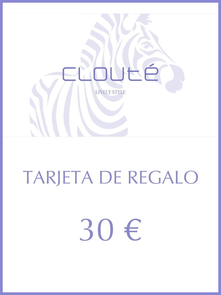 Tarjeta de Regalo - 30€ - Clouté