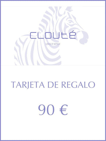 Tarjeta de Regalo - 90€ - Clouté