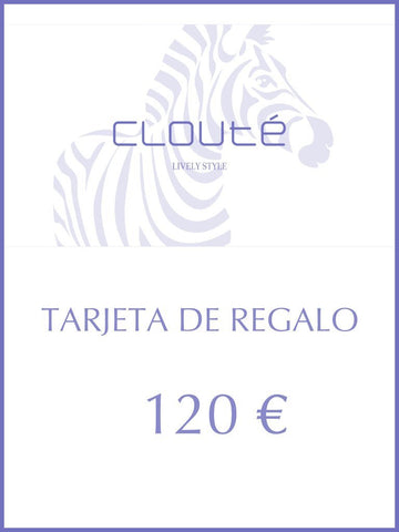 Tarjeta de regalo de 120€ - Clouté