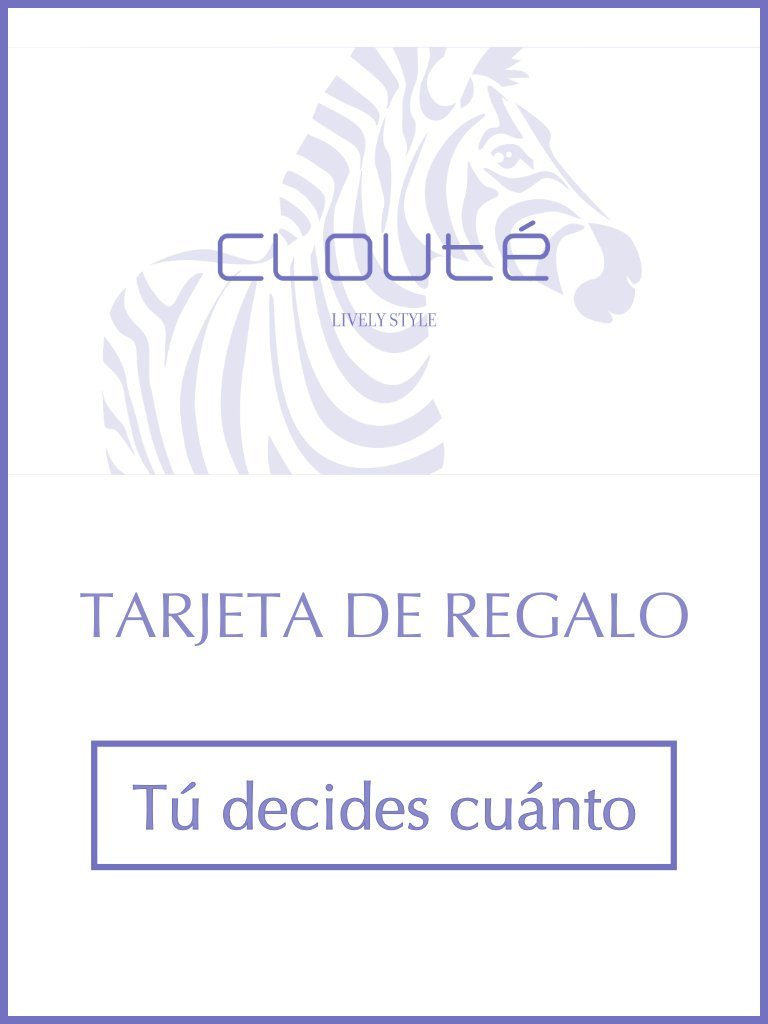 Tarjeta de Regalo - Di tú la cantidad - Clouté